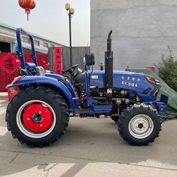 Farm Agricultural 4wd Walking Tractor Mini With Hydraulic Accessories