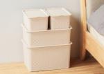 PP plastic storage box home storage storage basket for daily use different sizes