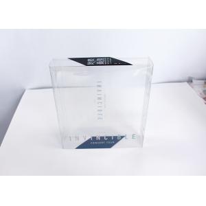 Cheap PET Small Frosted PVC Perfume Plastic Folding Boxes wholesale