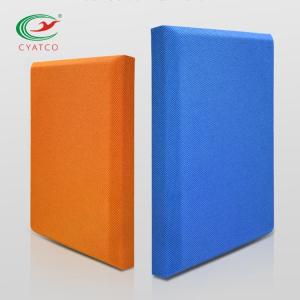 96kg/M3 Interior Fabric Acoustic Panel Soundproof Multiscene