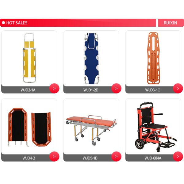 Class I Aluminium Scoop Stretcher First Aid Scoop Medical Equipment