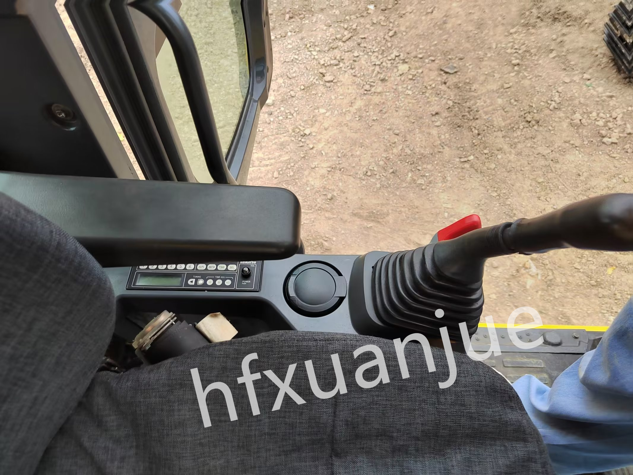 Old 450-8 Komatsu Excavator Machinery Trader Backhoe Heavy Industry