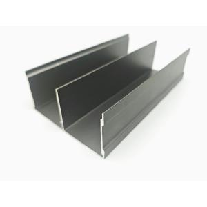 Indoor Furniture Aluminum Profile Smooth Polished Golden Aluminium Profile