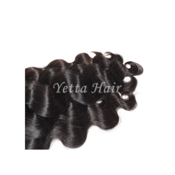 Full Cuticles Body Wave Unprocessed 8A Virgin Hair With Lace Closure