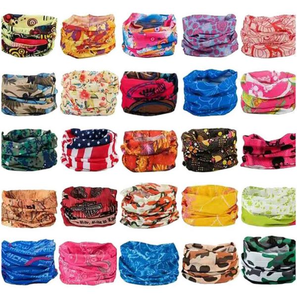 Camo Seamless Face Bandanas