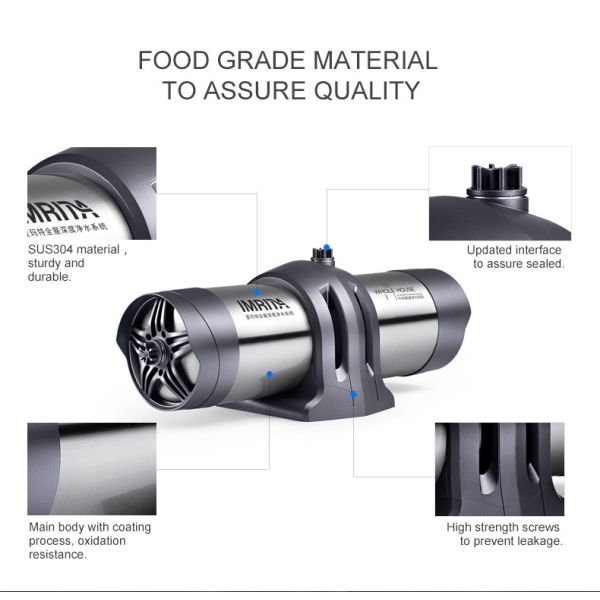 Antirust Whole House Water Purification , 18L/Min Water Purifier System For Home