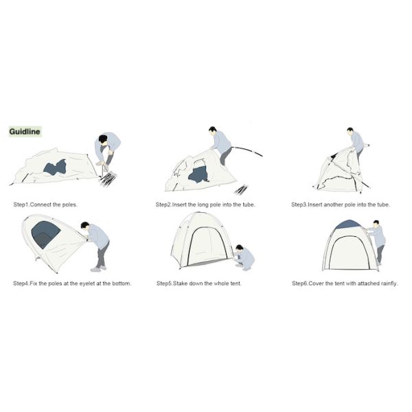 5.25*4.27*5.9FT Outdoor Waterproof Polyester Black Transparent PVC Pop Up Sports Tents With Mesh Windows Easy Set Up