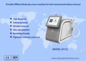 Cheap Effective 2in1 808 Diode Laser Hair Removal Nd Yag Tattoo Removal For Home wholesale
