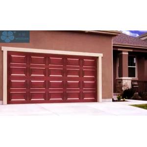 China Electric Residential Overhead Sectional Garage Door 550mm on sale