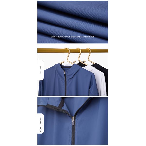 220gsm Women Yoga Jacket Windproof Cycling Jacket Zipper Adjustable Drawstring