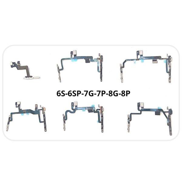 Iphone Mobile Phone Flex Cables For Led Flashlight Proximity Sensor