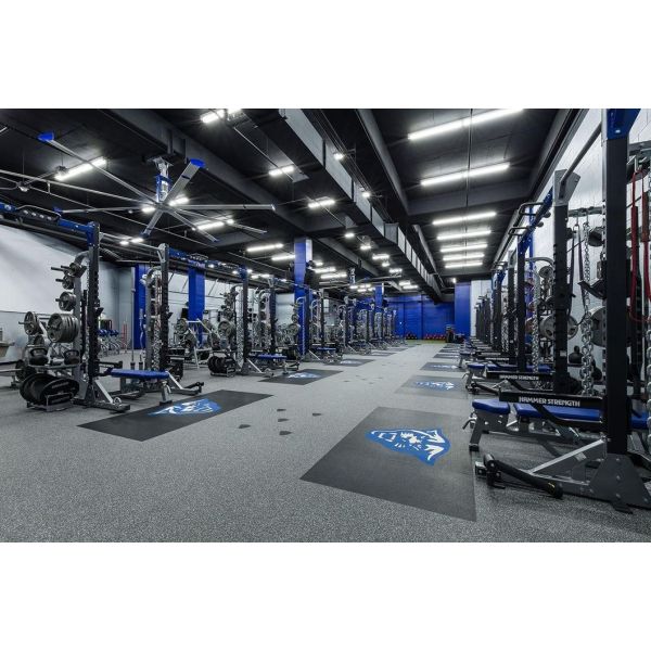 Shock Absorption Rubber Floor Rolls 1000X10mm Anti Slip Rubber Matting Roll