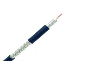 Cheap RG-11 Coaxial Cable 750hm Solid Bare Copper Conductor 1.63CCS+7.2FPE+AL FOIL+96S+10.3PVC  (24KG Per Roll) wholesale
