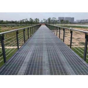 Cheap Q235 Steel Grating Walkway For Stair Tread 40*5mm wholesale