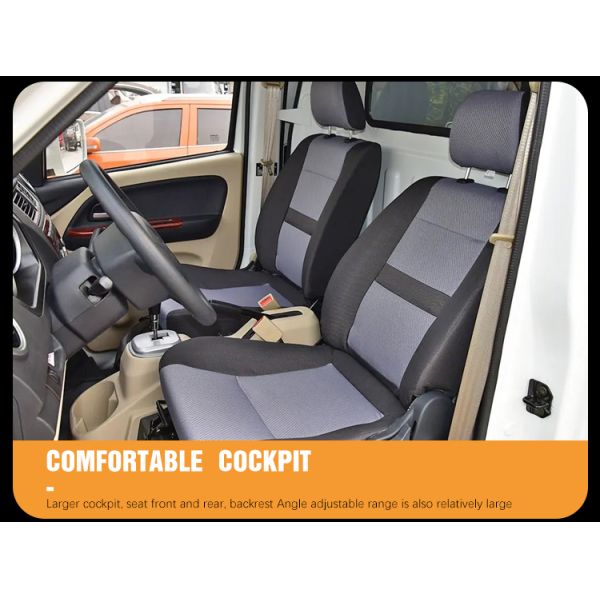 E Star Changan 2023 Electric Car Mini Electric Pickup Truck for Trade Maximum Speed 100 km/h Trickle Charge Time 9 Hours