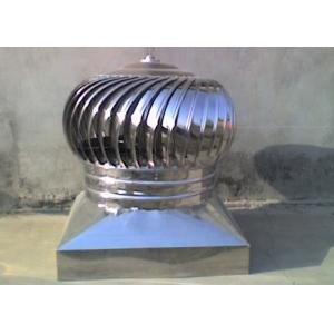 Stainless Steel Roof Tile Wind Turbine Ventilator