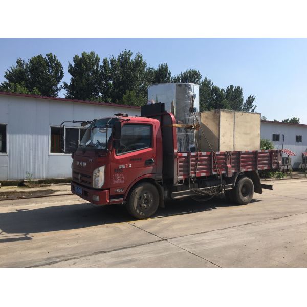 Natural Gas Fired Vertical Steam Boiler , 500Kg Automatic Boiler