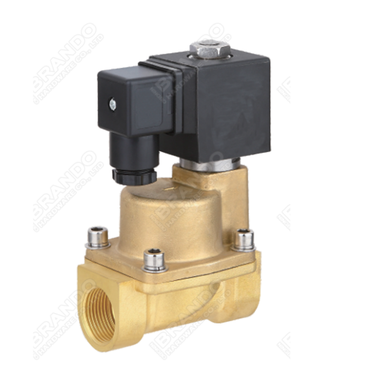 2L Series Steam Brass Solenoid Valve 1/2'' 3/4'' 1'' 1 1/4'' 1 1/2'' 2'' 2