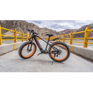Cheap Ebike 26 Inch Fat Tire Ebike Full Suspension Hidden Frame Battery Tyre 1000w 48v wholesale