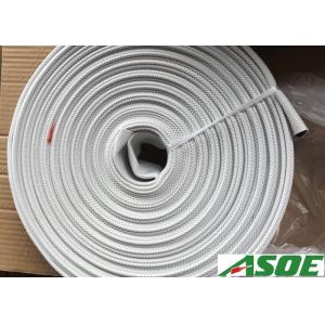 Cheap 1 1/2 Inch Single Jacket Mill Discharge Hose With Brass NST Couplings wholesale