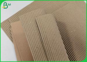 Cheap Brown E F Flute Test Liner Corrugated Paper Board For Packaging Carton Box wholesale