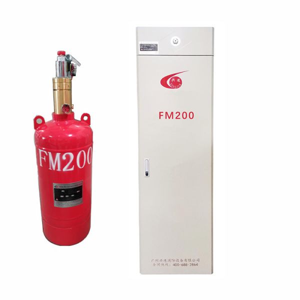 Over 12-years Heptafluoropropane Fire Suppression System With Filling Pressure 2.5 Mpa