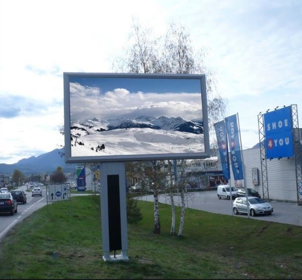 6000cd/m2 Outdoor LED Advertising Billboard SMD3535 P10 AVOE Nova Linsn