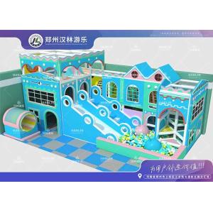 China Toddler Ocean Theme Indoor Playground With Slide And Obstacles on sale