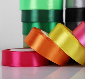 China Double Sided 5cm Satin Ribbon on sale