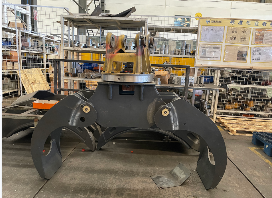 4 Ton 6 Ton Mini Hydraulic Log Grapple For Farms Manufacturing