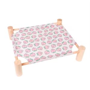 China Wooden Pet Hammock Beds Disassembled Dog Hammock Bed Sustainable on sale