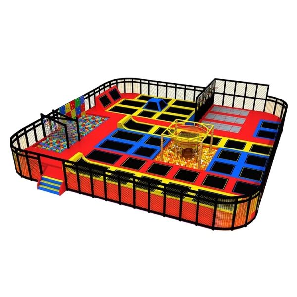 Foam Cube Blocks Rectangular Kids Trampoline Park