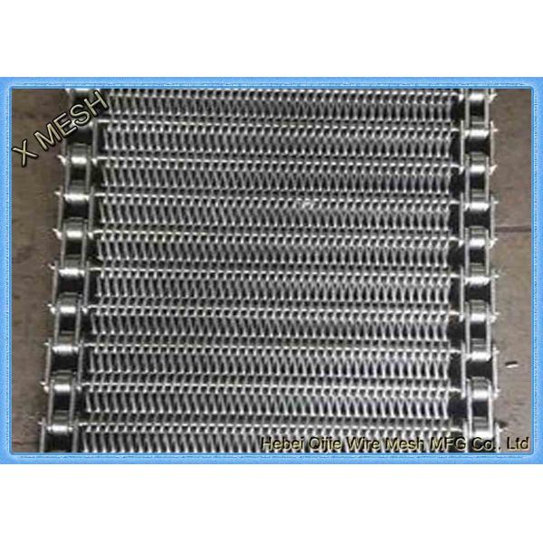 Quality 304 316 Ss Wire Mesh Conveyor , Stainless Steel Conveyors Food Processing for sale