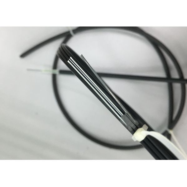 Self Supporting G652D Outdoor FTTH Fiber Optic Drop Cable