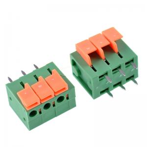 Cheap 5.08mm Pitch PCB Connector Spring Crimping Terminal Block Vertical Wiring Entry wholesale