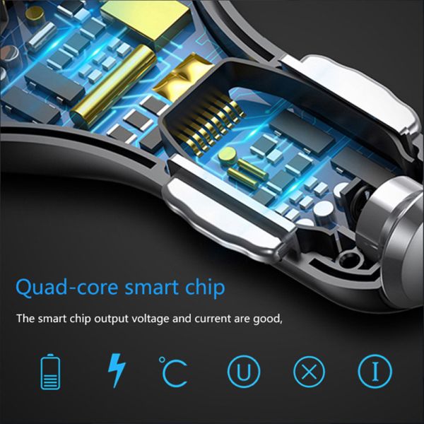 5V 7A 35W USB C Car Adapter Charger Adopt With Intelligent Chip