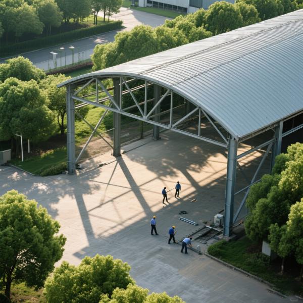 Quality Modern Prefab Steel Warehouse Building Designs Advanced Insulation Energy Efficiency for sale