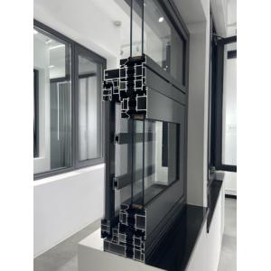 Easy Clean Aluminum Casement Windows Soundproof 90/180 Open Degree