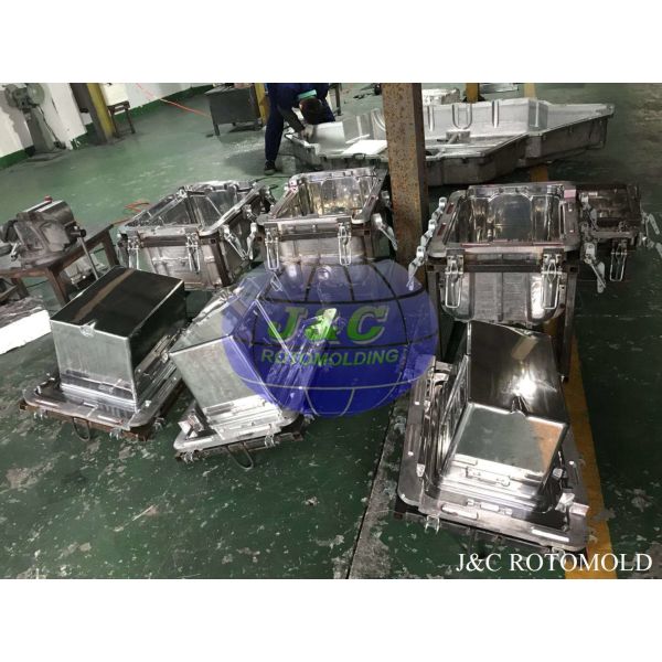 Aluminum Rotomoulding Moulds For Roto Molded Plastic Products High Precision