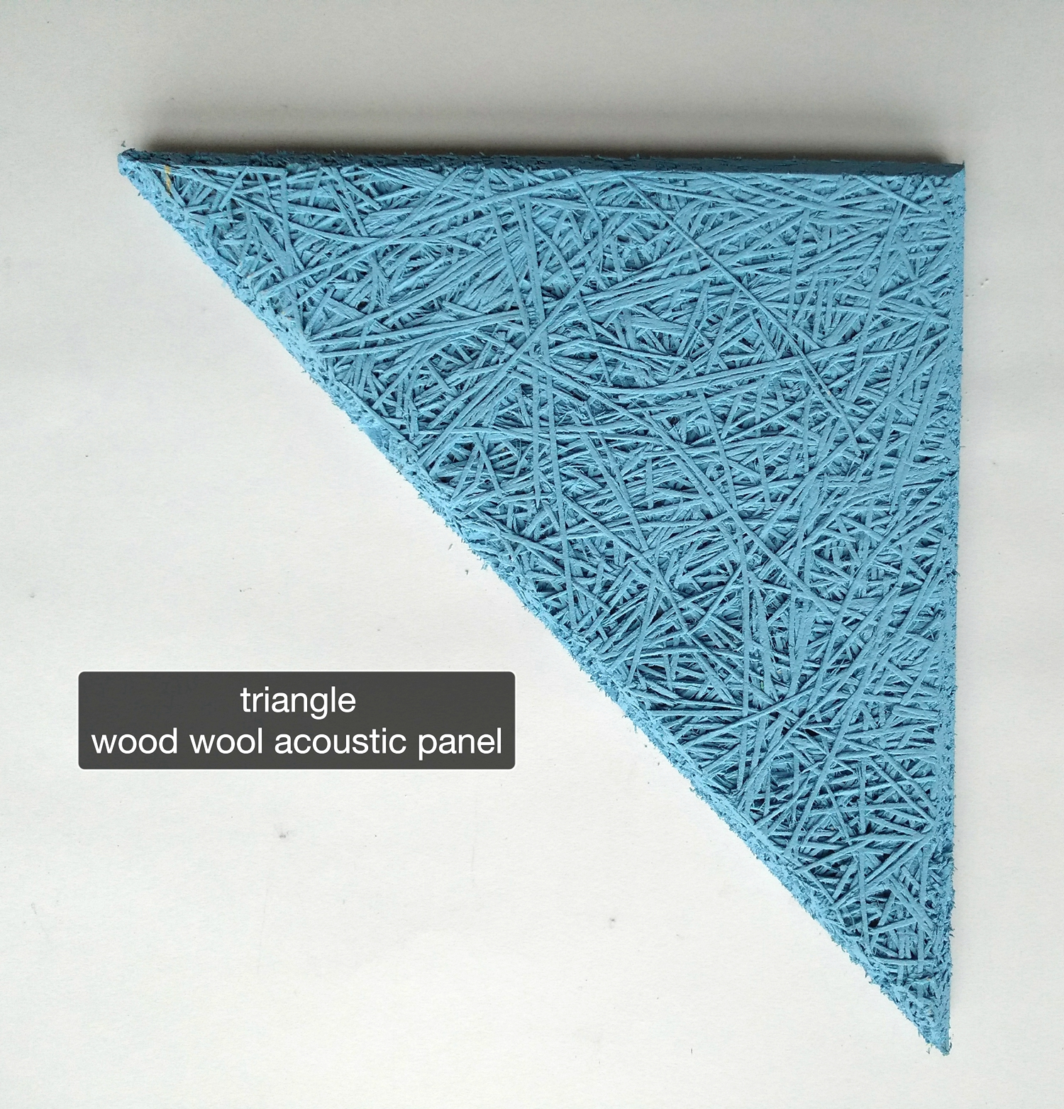 Hexagon Wood Wool Acoustic Panel Office Wall Interior Decorated Soundproof Material