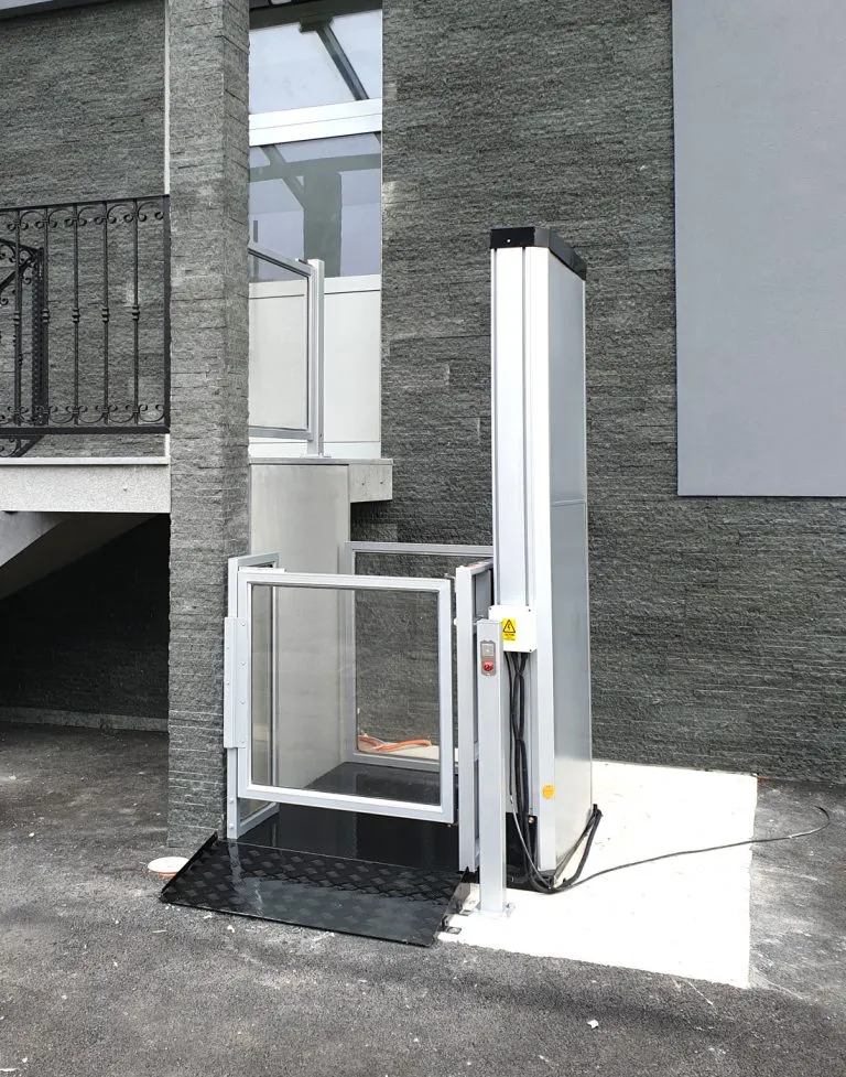 250kg 4m Outdoor Wheelchair Platform Lift Residential Vertical Lift