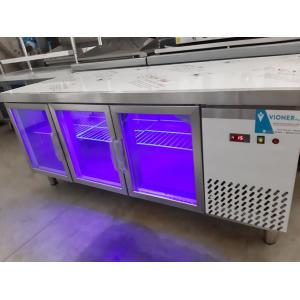 Commercial Glass Door Display Freezers 470L 17 Cu Ft