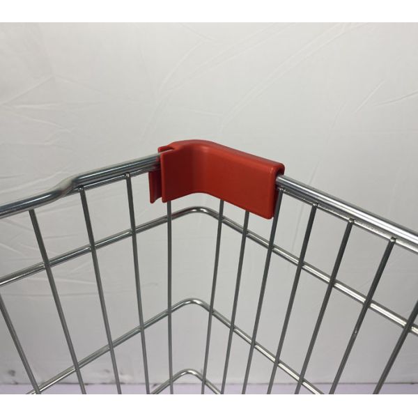 German 210L Metal Shopping Trolley Warehouse Supermarket Grocery Cart SGS Certificate