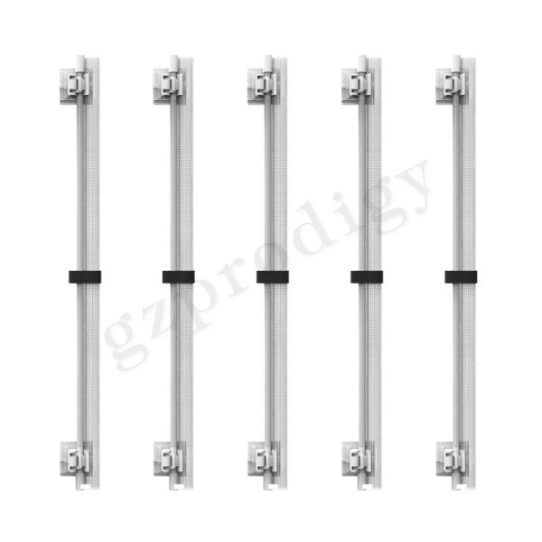 Prodigy Petproof Retractable Baby Gate Barrier Multicolor Lightweight