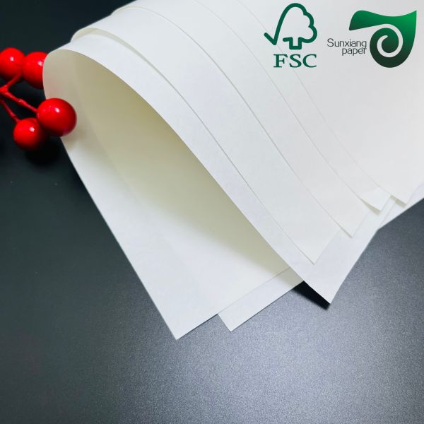 Premium FSC Certified Food Grade Bleached Wrapping Board Single Side Coated High Stiffness