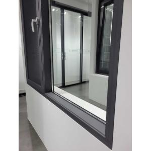 Cheap EPDM / Silicone Sealant Aluminum Casement Windows Customized For Home wholesale
