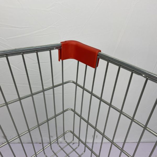 Russian Type Metal Shopping Trolley 125L Supermarket Grocery Trolly Cart