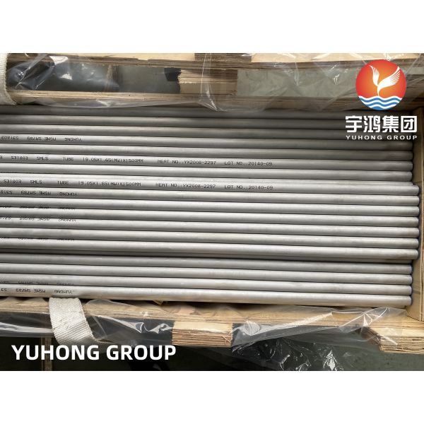 ASME SA789/ ASTM A789 S31803 Duplex Stainless Steel Tube for Boiler Tube Ply Wooden Case