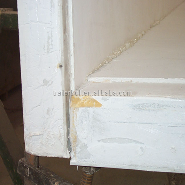 16ft ALL PLASTIC FRP Box Mobile Frozen Food Retail Truck Body Engine Capacity 4L