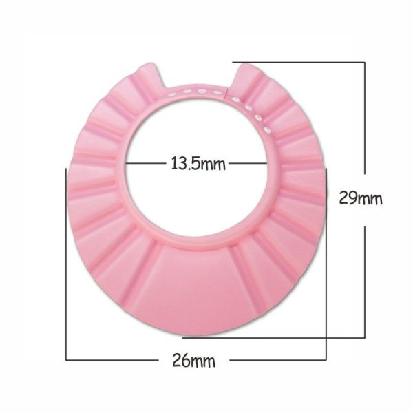 Prodigy Multicolor Odorless Baby Washing Cap Multifunctional Kids Shower Hat Baby Shower Caps